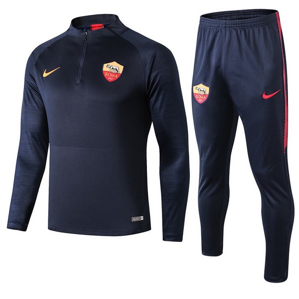 Chandal Del Niños AS Roma 2019-2020 Azul Marino